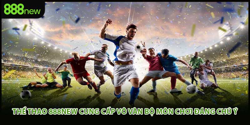 Thể thao 888new cung cấp vô vàn bộ môn chơi đáng chú ý
