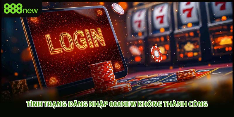 Tình trạng đăng nhập 888New không thành công